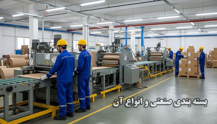 بسته بندی صنعتی و انواع آن آشنایی با بسته بندی صنعتی و انواع آن