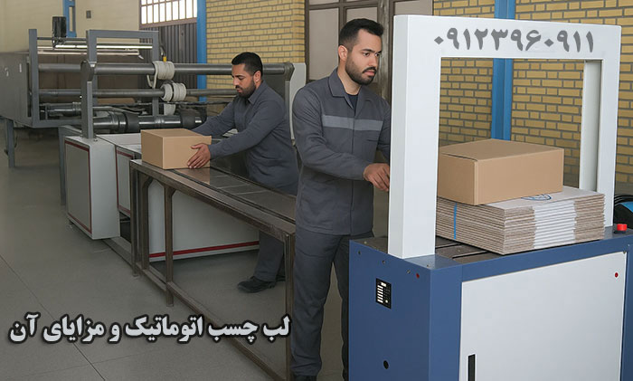 لب چسب اتوماتیک و مزایای آن